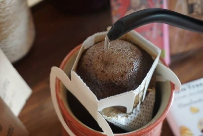 焙煎したその日のうちに袋詰め